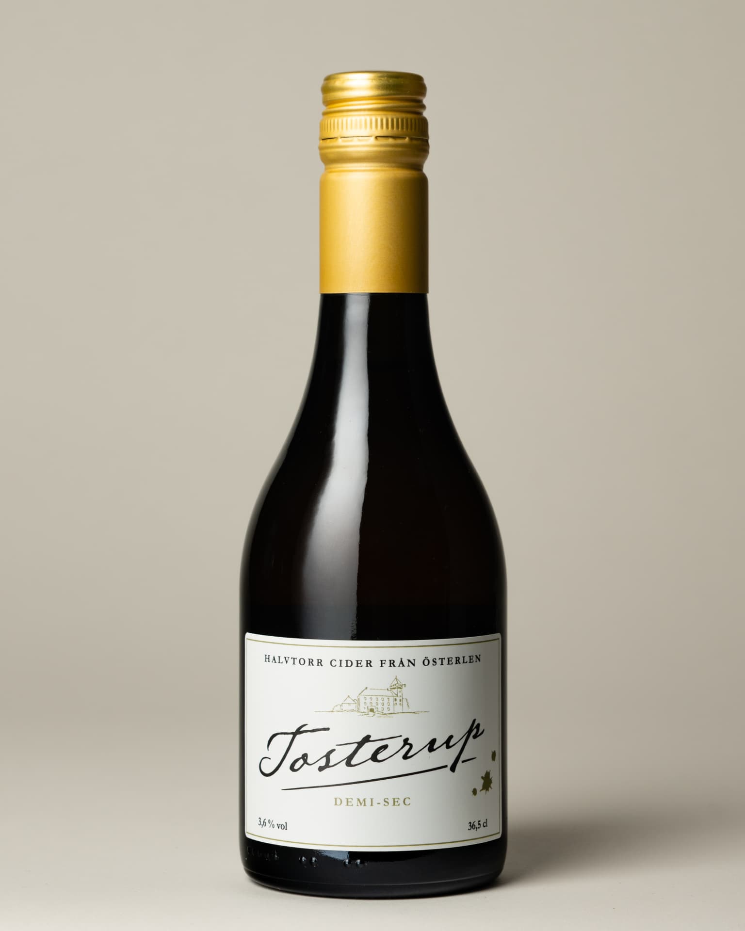 Flaska Tosterup Demi-Sec cider 3,6 % 36,5 cl