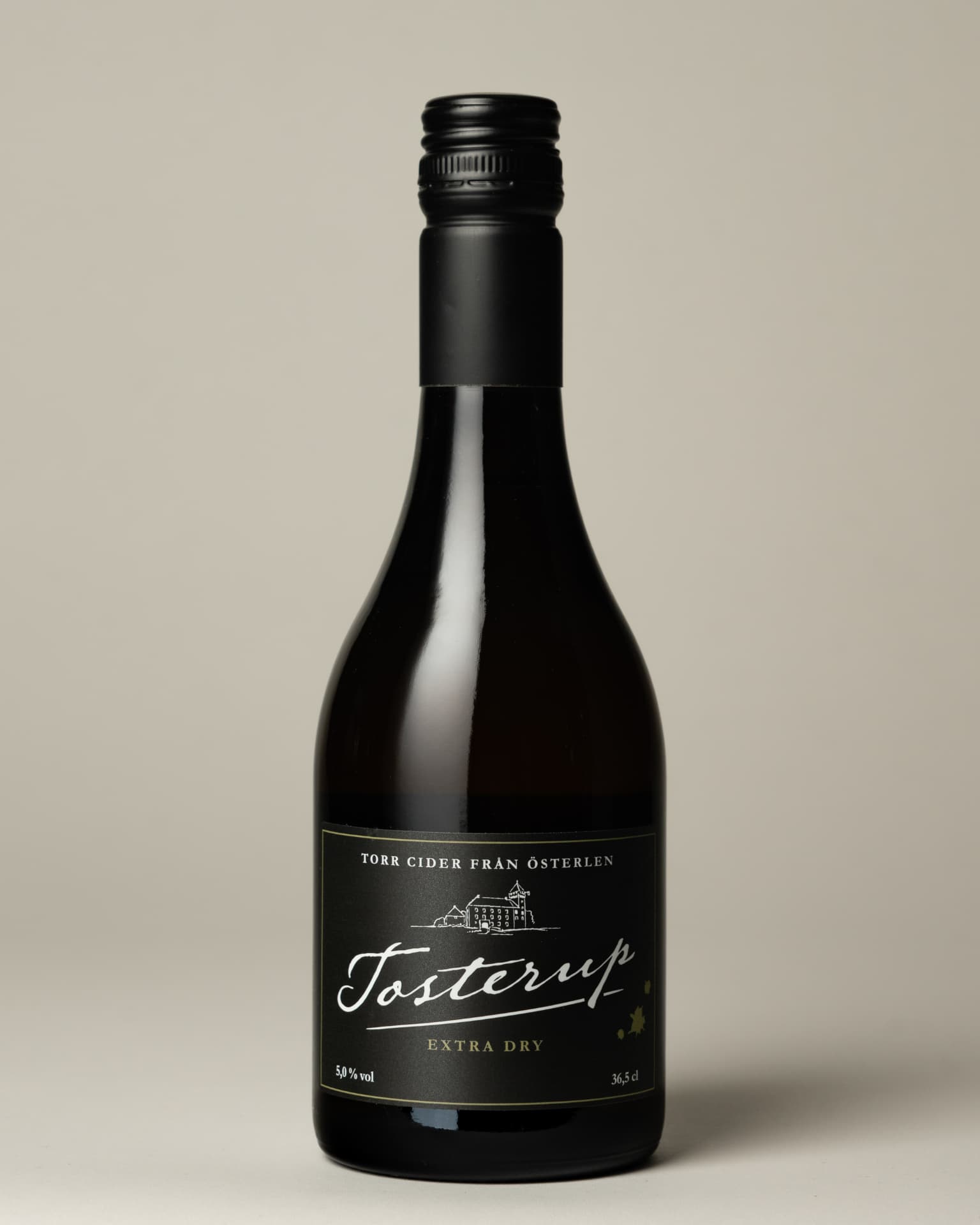 Flaska Tosterup Extra Dry cider 5,0 % 36,5 cl